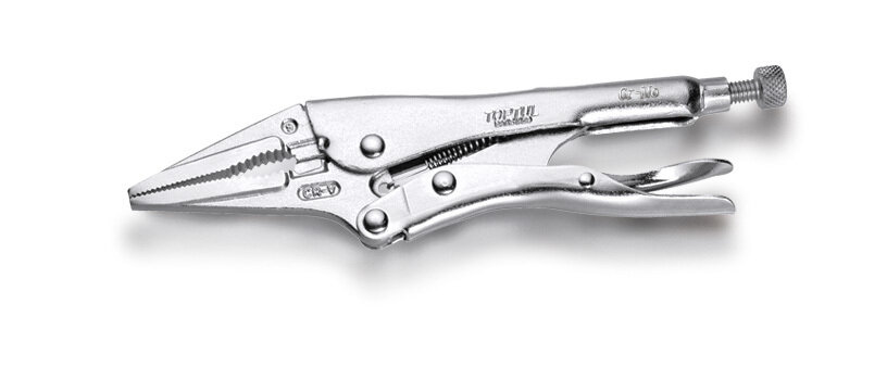 TOPTUL - 160mm Long Nose Locking Pliers