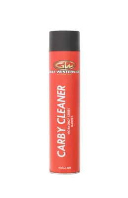 Gulf Western Aerosol Carby Cleaner 840ml