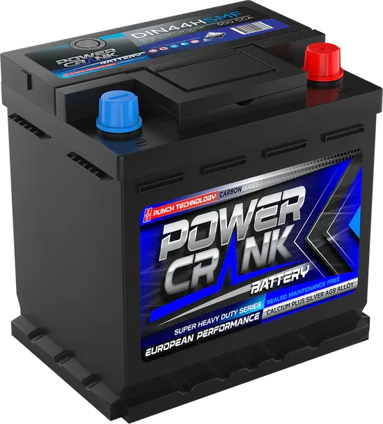 Power Crank - DIN44HSMF European Series Starting Battery