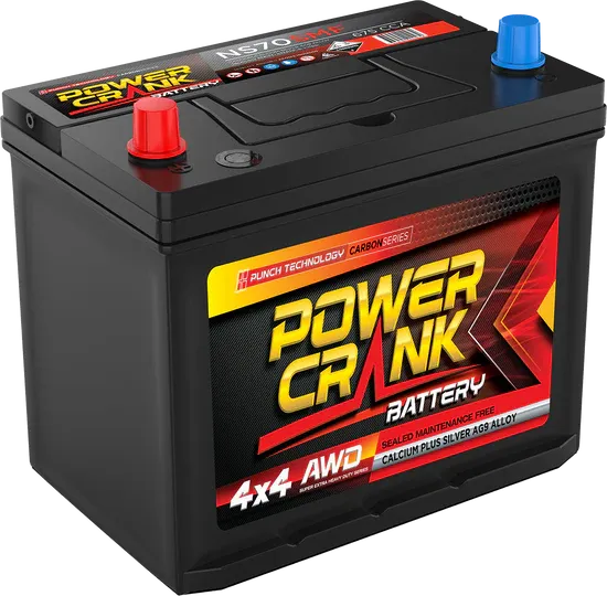 Power Crank - NS70SMF 4x4 / AWD Series Staring Battery