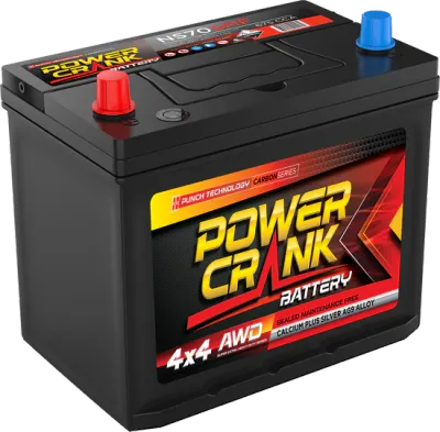 Power Crank - NS70SMF 4x4 / AWD Series Staring Battery