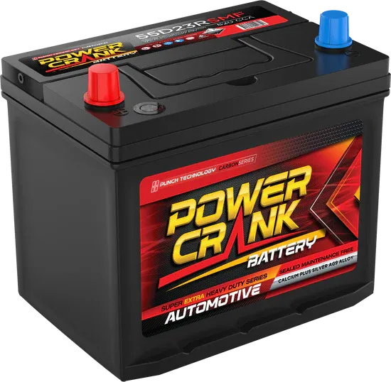 Power Crank - 55D23RSMF Automotive Series Starting Battery