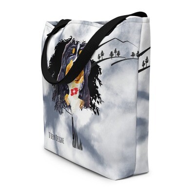 D&#39;Bern Designe Tote bag L grey