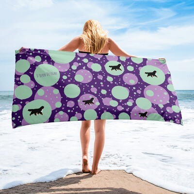 D&#39;Bern Designe Towel Bernese Bubbles 