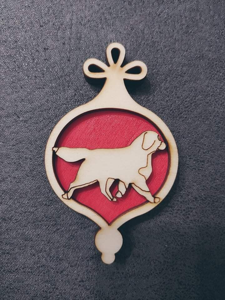 D&#39;Bern Designe Bernese wooden ornament 2