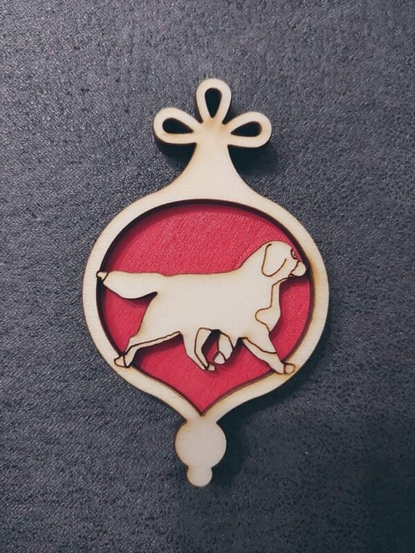 D&#39;Bern Designe Bernese wooden ornament 2