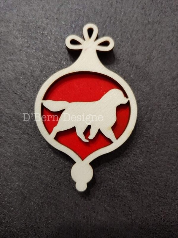 D&#39;Bern Designe Bernese wooden ornament 3