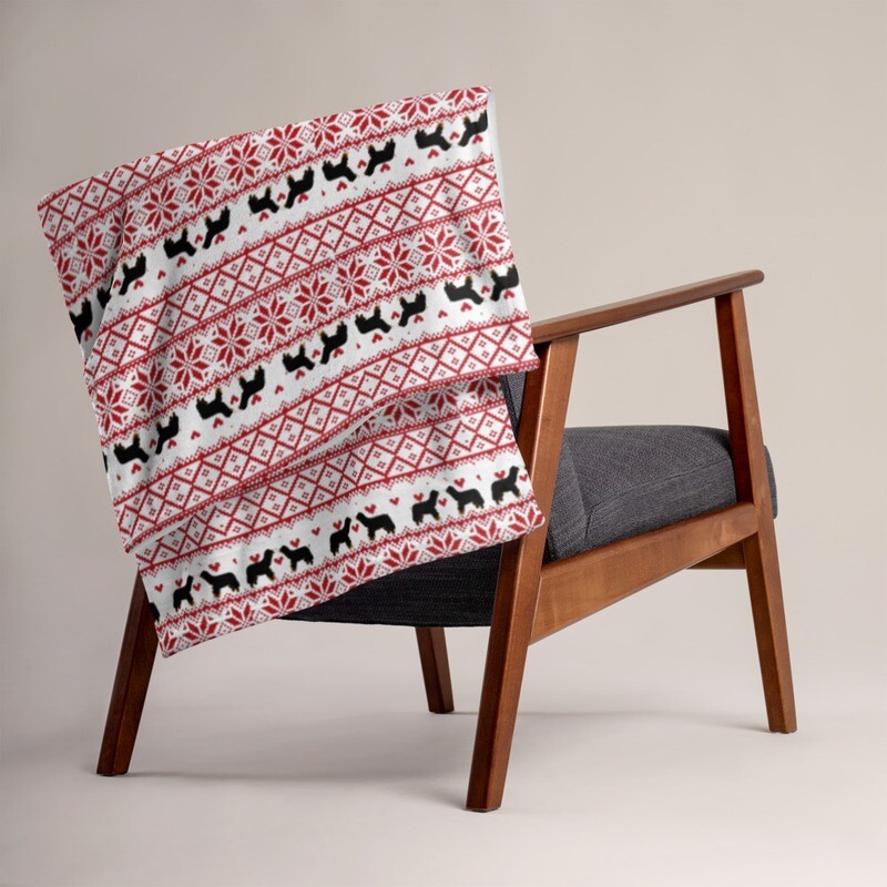 D&#39;Bern Designe Bern Winter Throw Blanket N2