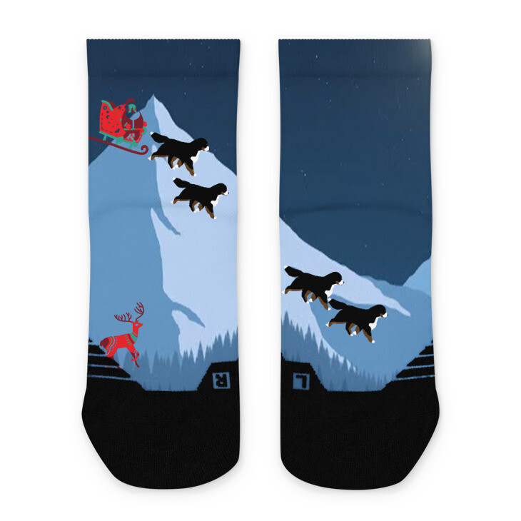 D&#39;Bern Designe Xmas Ankle socks, Size: S/M
