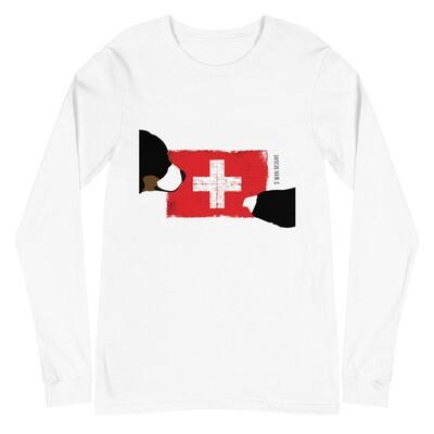 D`Bern DesigneUnisex Long Sleeve Tee Swiss/ in 12 colours