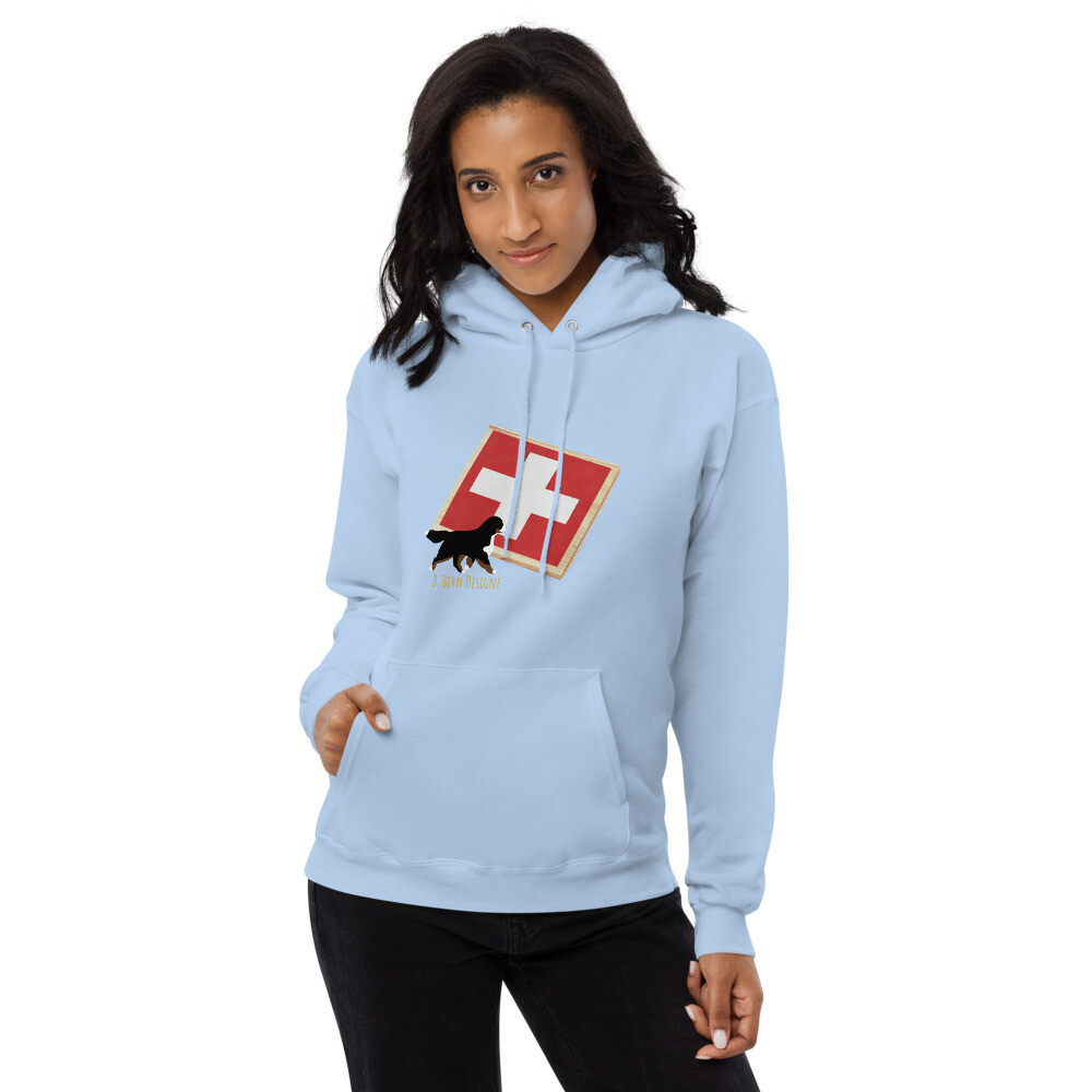 D`Bern Designe Unisex fleece hoodie Swiss / in 8 colours