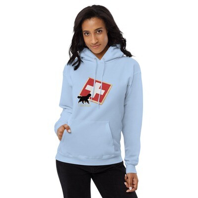D`Bern Designe Unisex fleece hoodie Swiss / in 8 colours