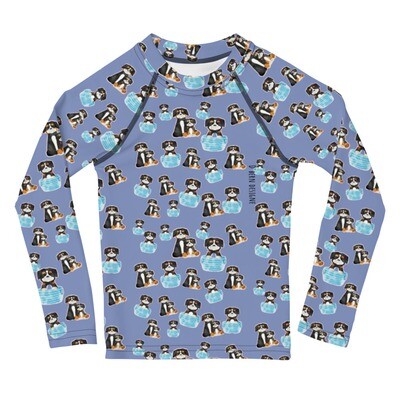 D`Bern Designe Kids Rash Guard