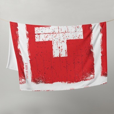 D` Bern Designe Throw Blanket Swiss3