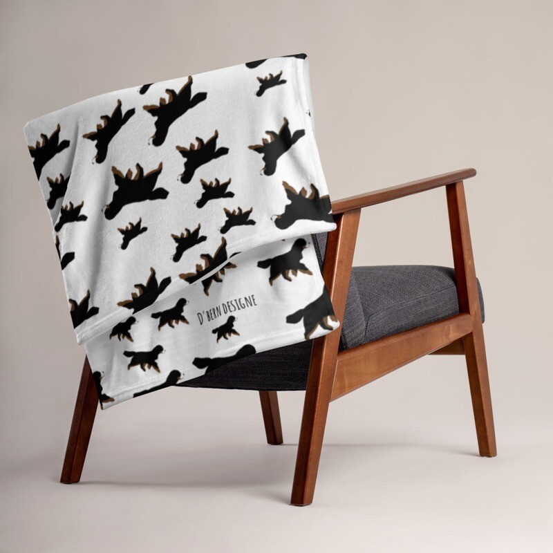 D`Bern Designe Throw Blanket Berns