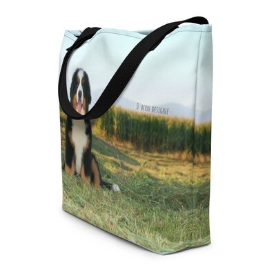 D`Bern Designe Tote Bag BernPuppy L