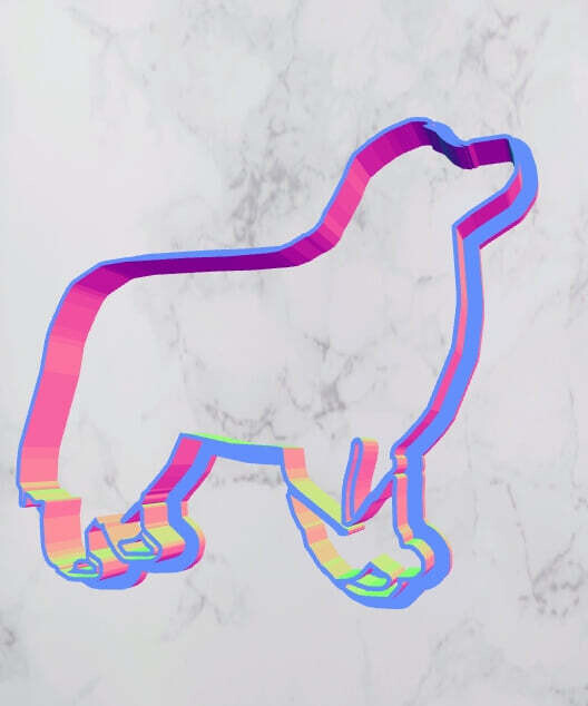 D`Bern Designe Cookie Cutter Bernese outline