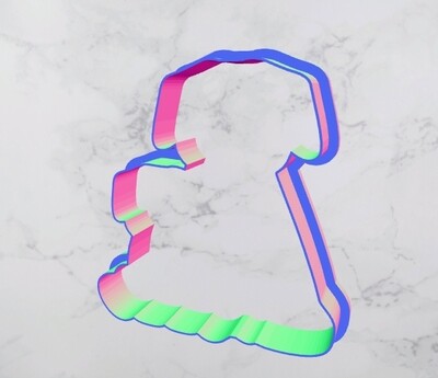 D`Bern Designe  Cookie Cutter Bernese Puppy outline