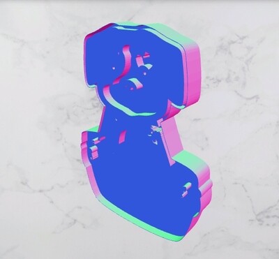 D`Bern Designe  Cookie Bernese Puppy STAMP