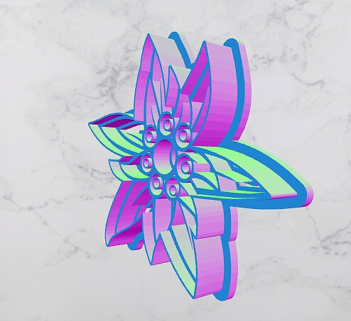 D`Bern Designe  Cookie Cutter Edelweiss