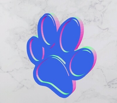 D`Bern Designe  Cookie Bernese paw STAMP