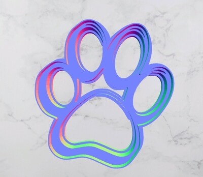 D`Bern Designe  Cookie Cutter Bernese paw