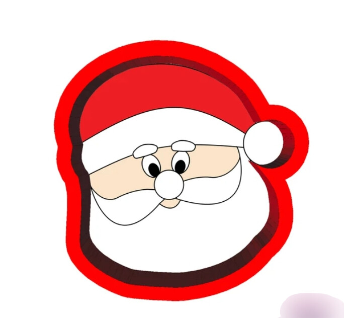 D`Bern Designe  Cookie Cutter Santa