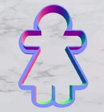 D`Bern Designe  Cookie Cutter gingerbread girl