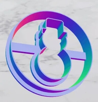 D&#39;Bern Designe Cookie Cutter Snowman2