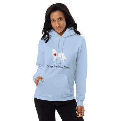 D`Bern Designe Unisex fleece hoodie/ in 6 colours