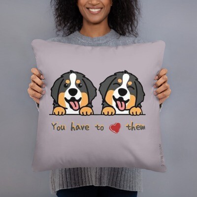 D`Bern Designe Basic Pillow Puppy4/ in 3 sizes