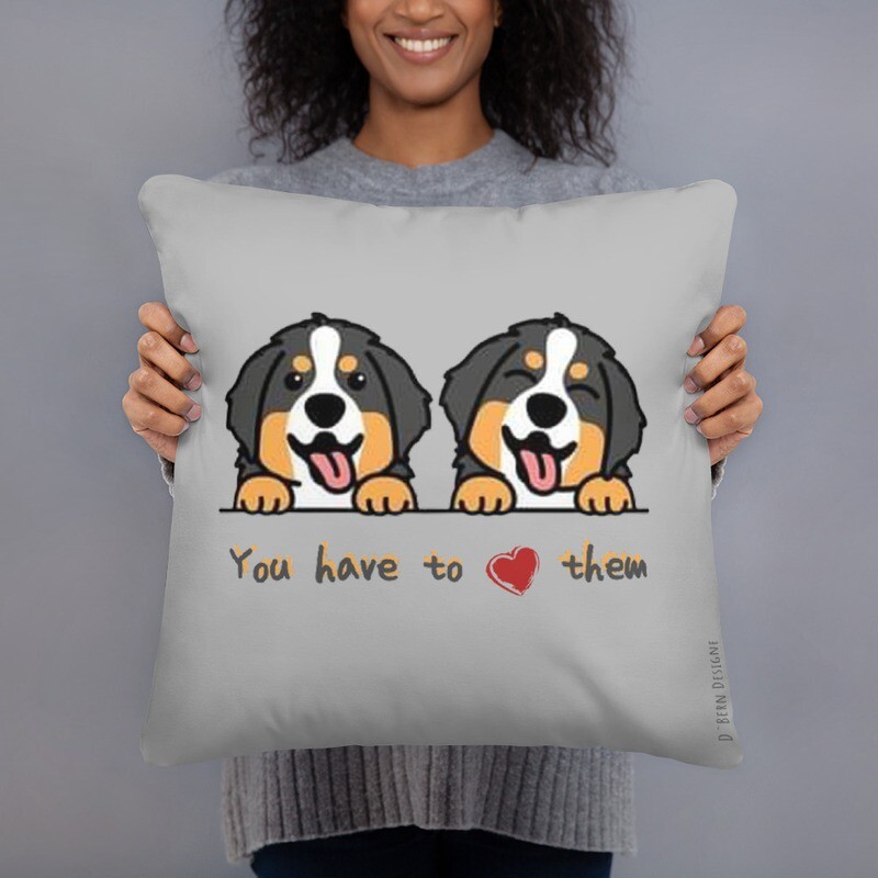 D`Bern Designe Basic Pillow Puppy 2 /in 3 sizes