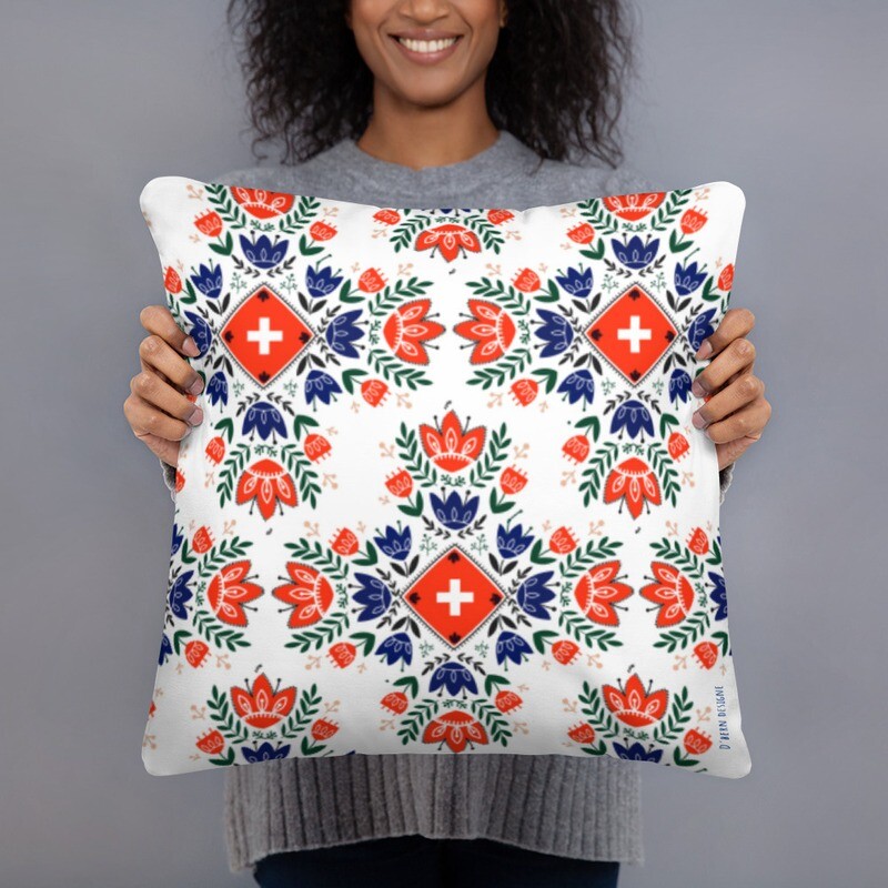 D&#39;Bern Designe Swiss  Pillow/ 3 sizes 