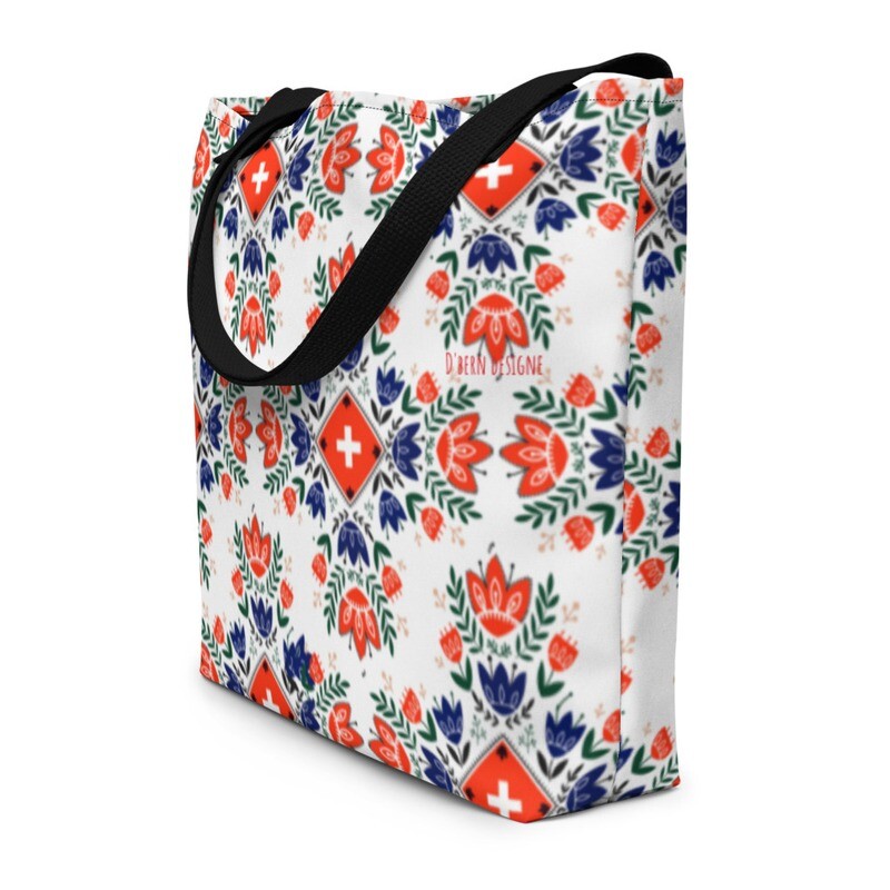 D&#39;Bern Designe Tote Bag Swiss large 