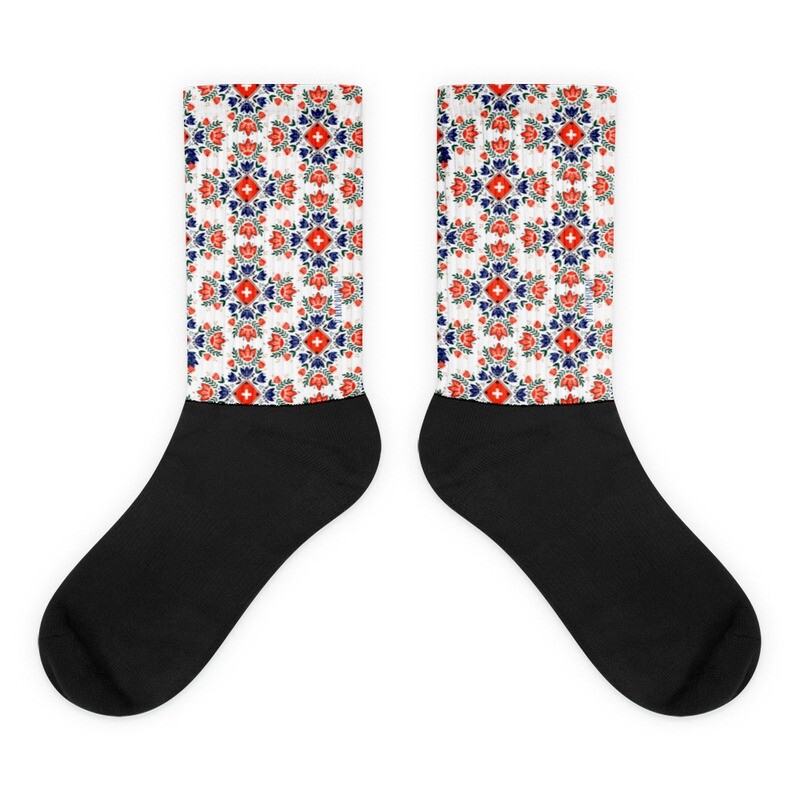D&#39;Bern Designe Socks Swiss 
