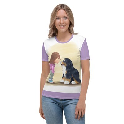 D&#39;Bern Designe The girl &amp; Puppy