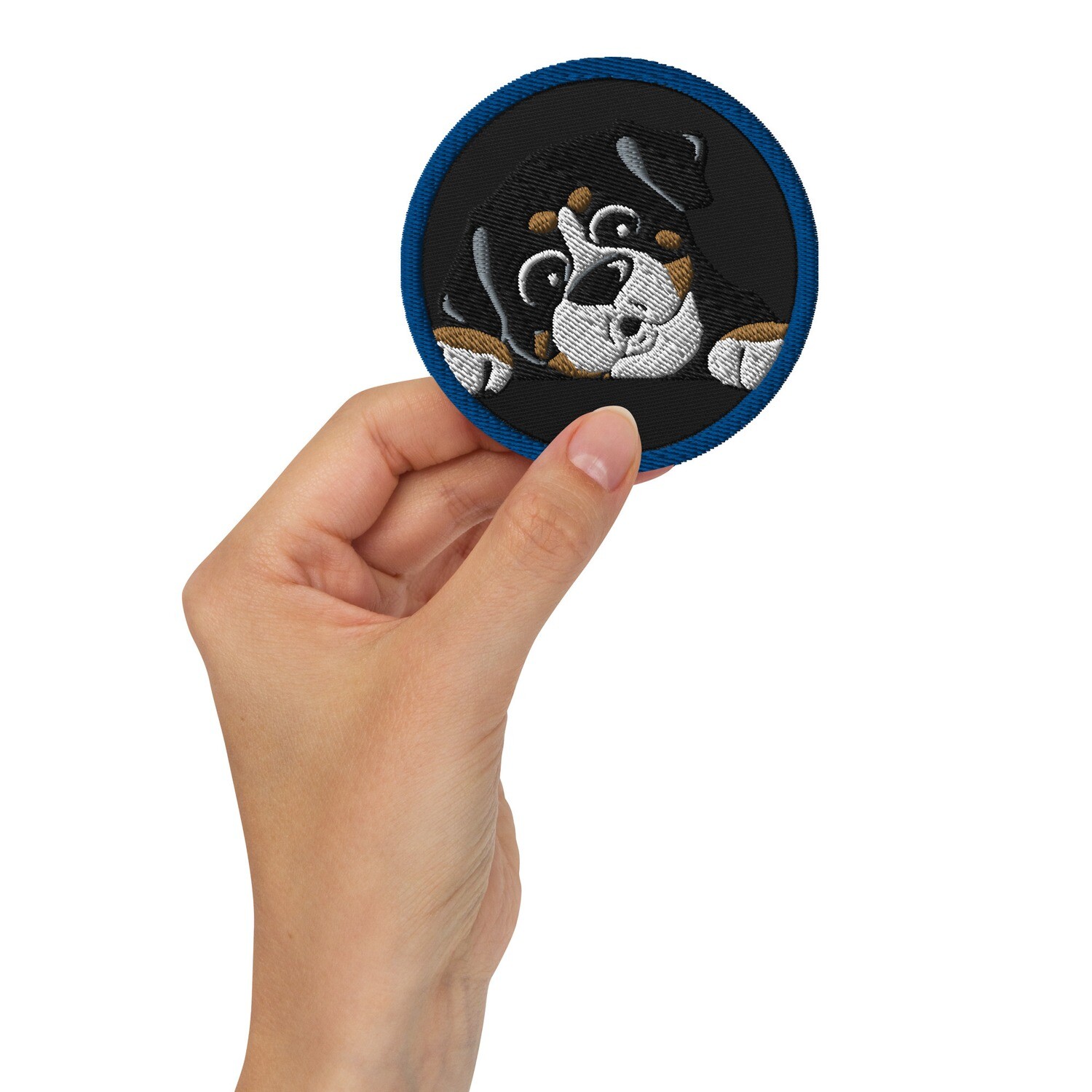 D&#39;Bern Designe Embroidered patches11/ 3 colours , Color: Black