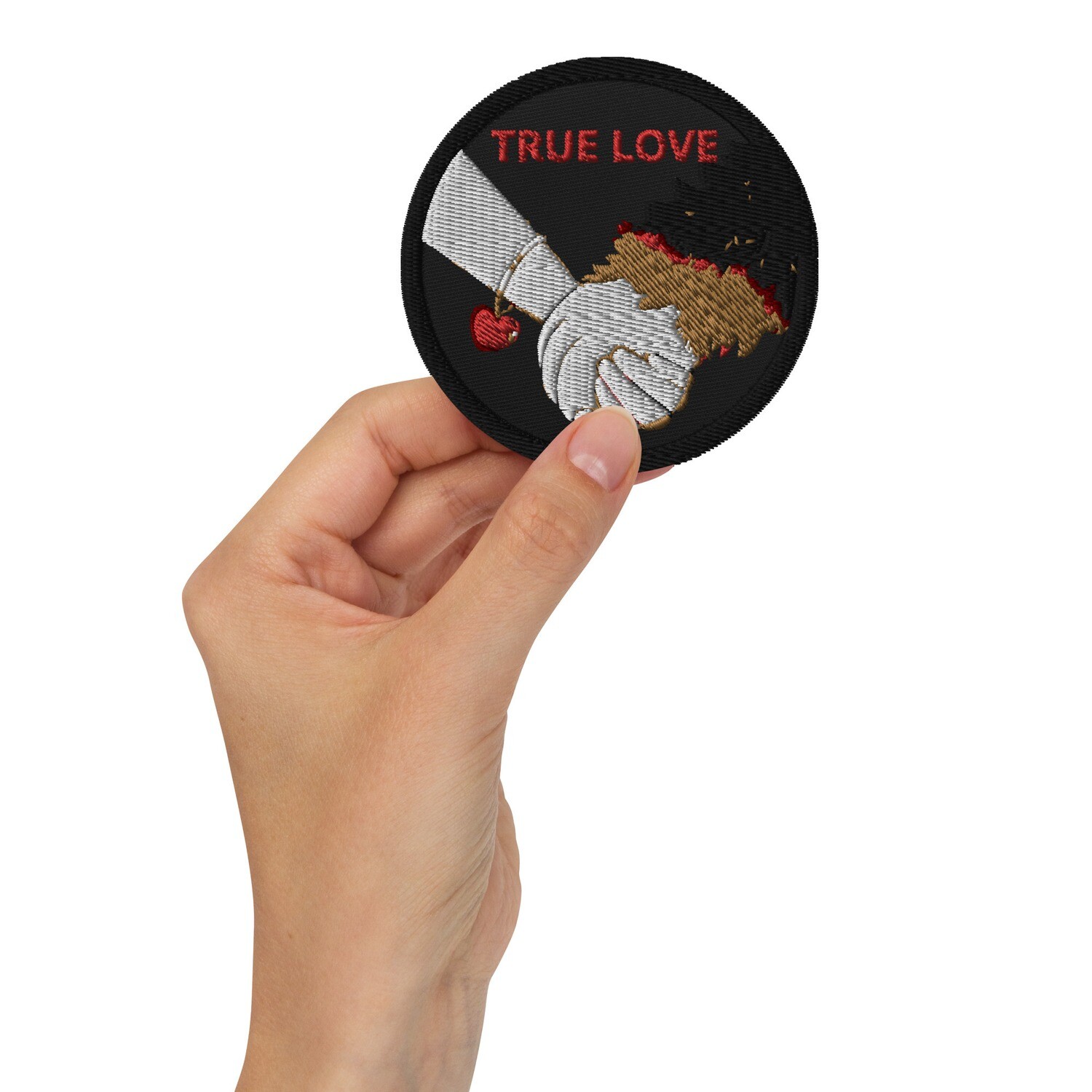 D&#39;Bern Designe Embroidered patches9/3 colours , Color: Black