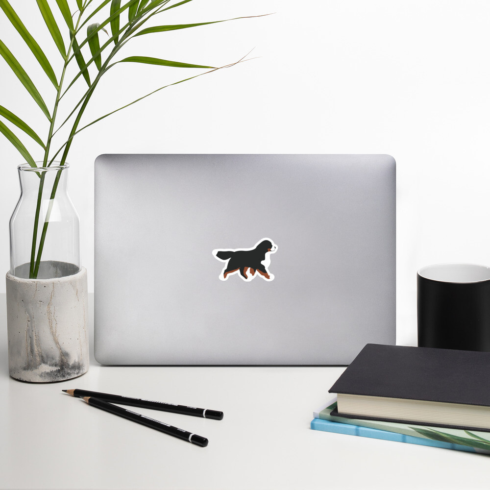 D&#39;Bern Designe Bubble-free Bernese sticker 3s, Size: 3x3