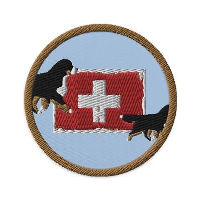 D&#39;Bern Designe Embroidered Bernese A2 patches/ in 3 colours 