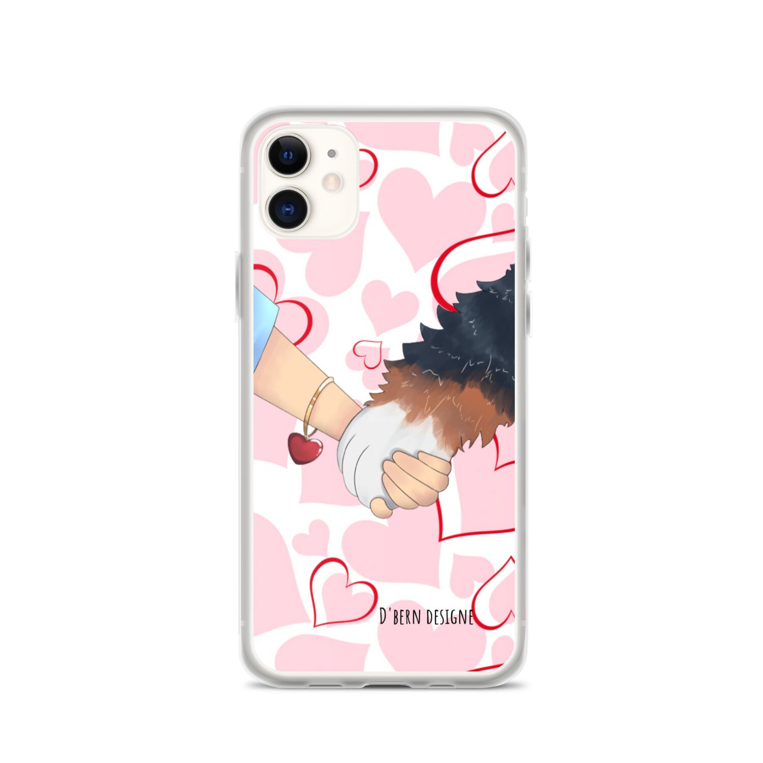 D&#39;Bern Designe iPhone Case Love , Size: iPhone 11