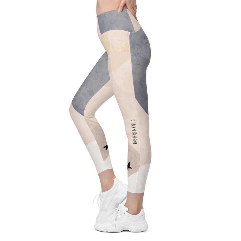 D`Bern Designe Leggings with pockets 6a