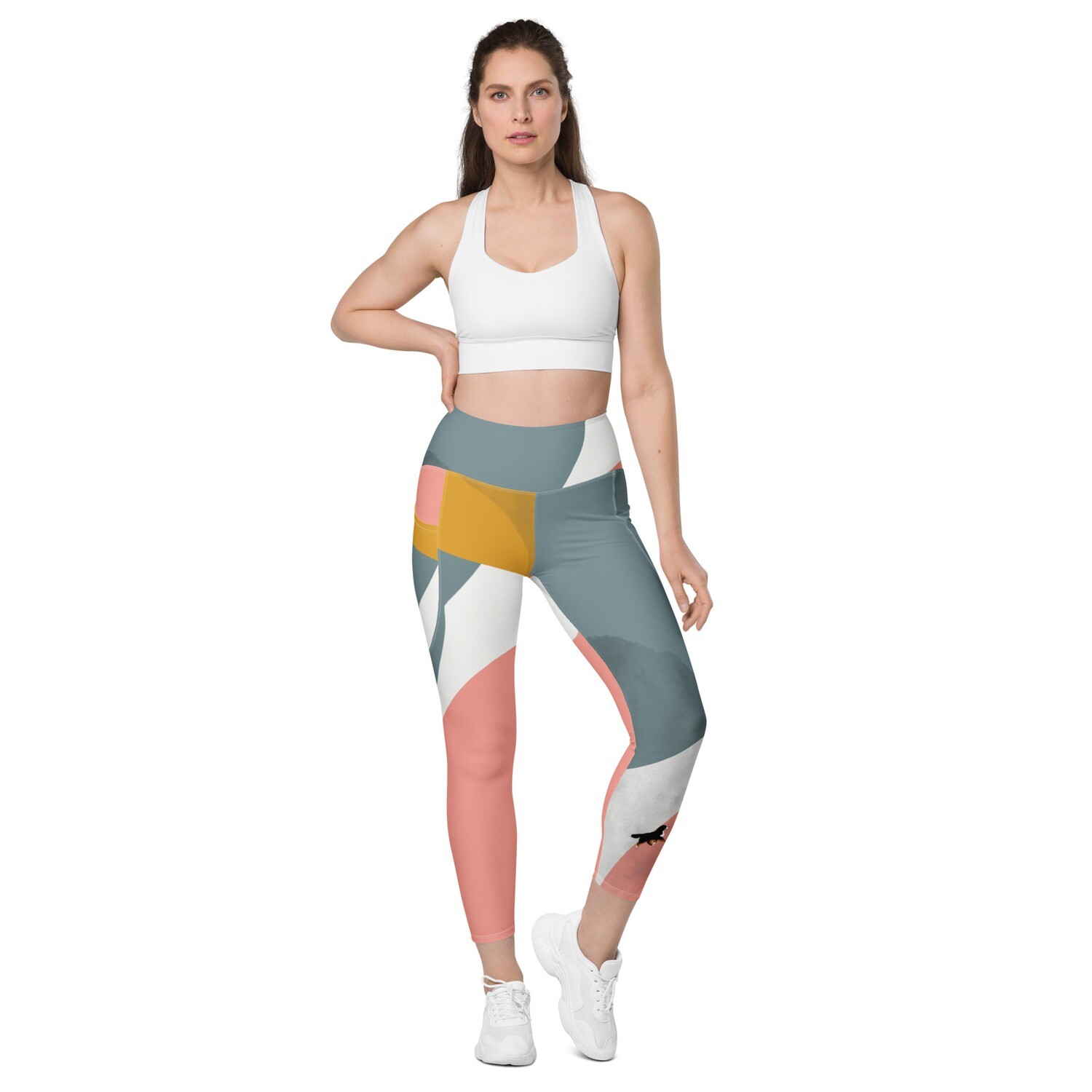 D`Bern Designe Leggings with pockets 7, Size: 2XS