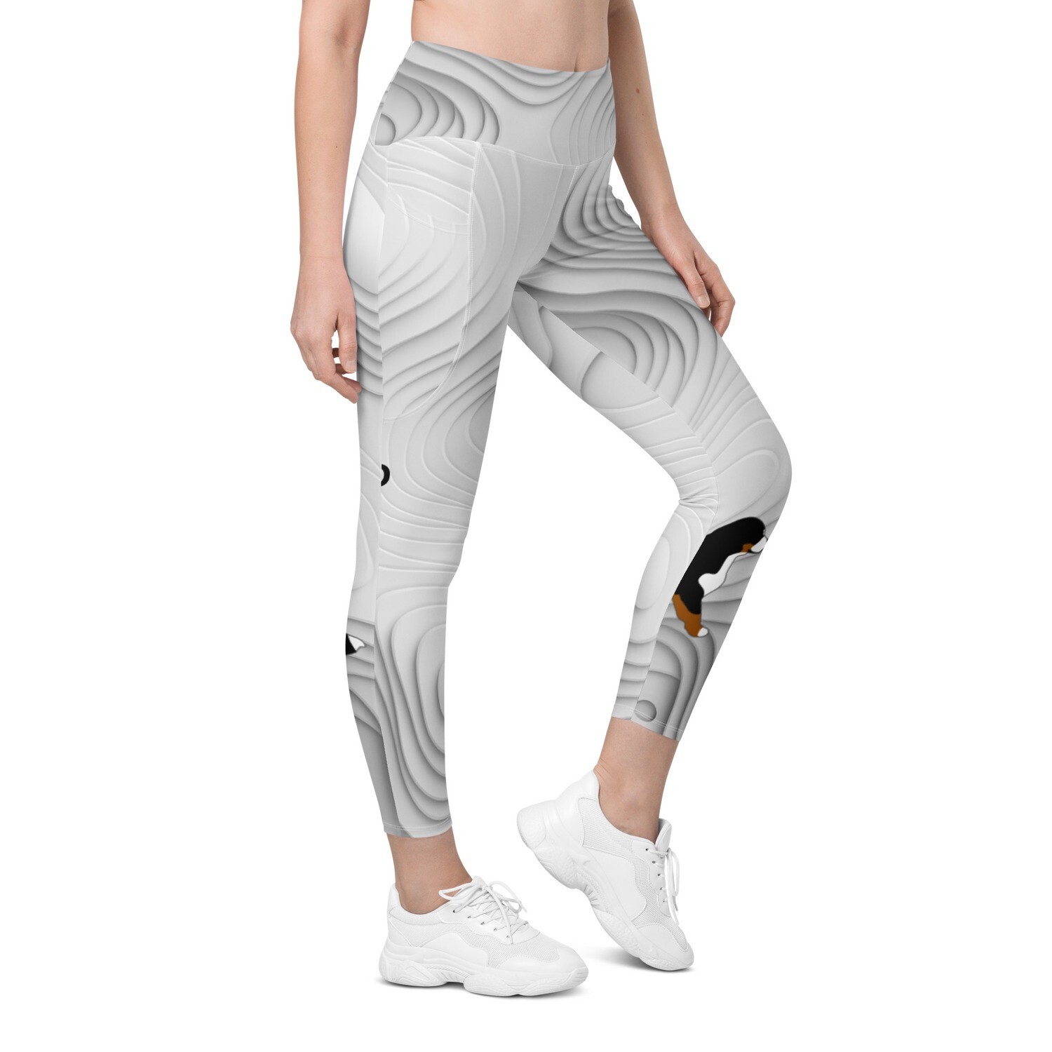 D`Bern Designe leggings with pockets 3, Size: 2XS