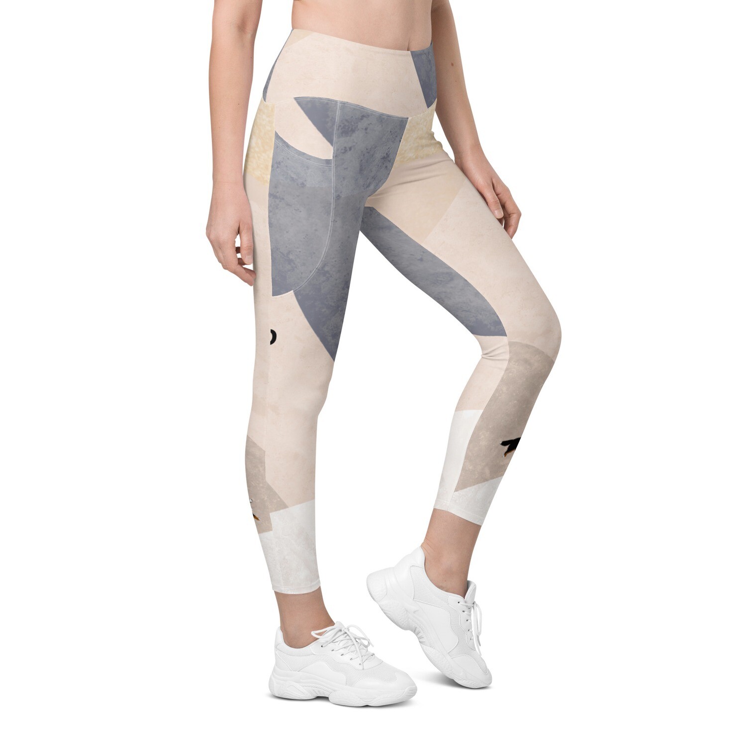 D`Bern Designe Leggings with pockets 6a, Size: 2XS