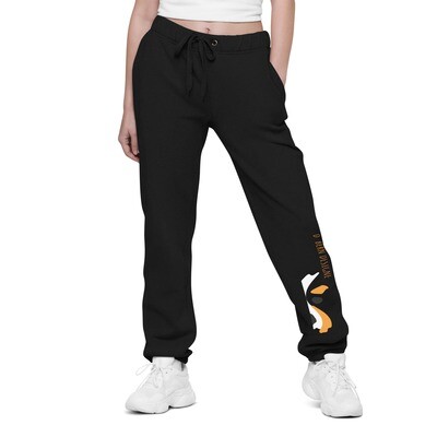 D`Bern Designe Unisex loose fit joggers Bern Black &amp; Navy