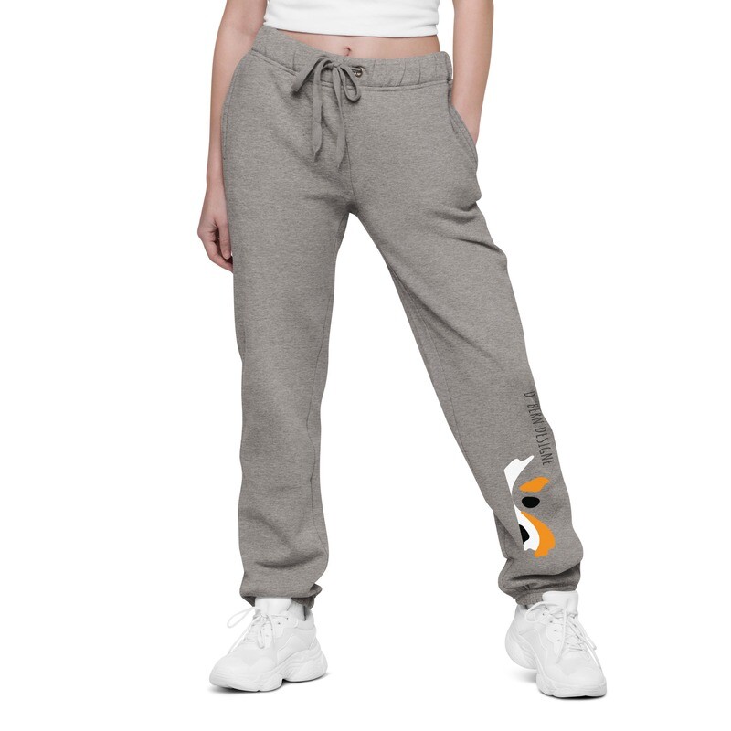 D`Bern Designe Unisex loose fit joggers Bern Grey