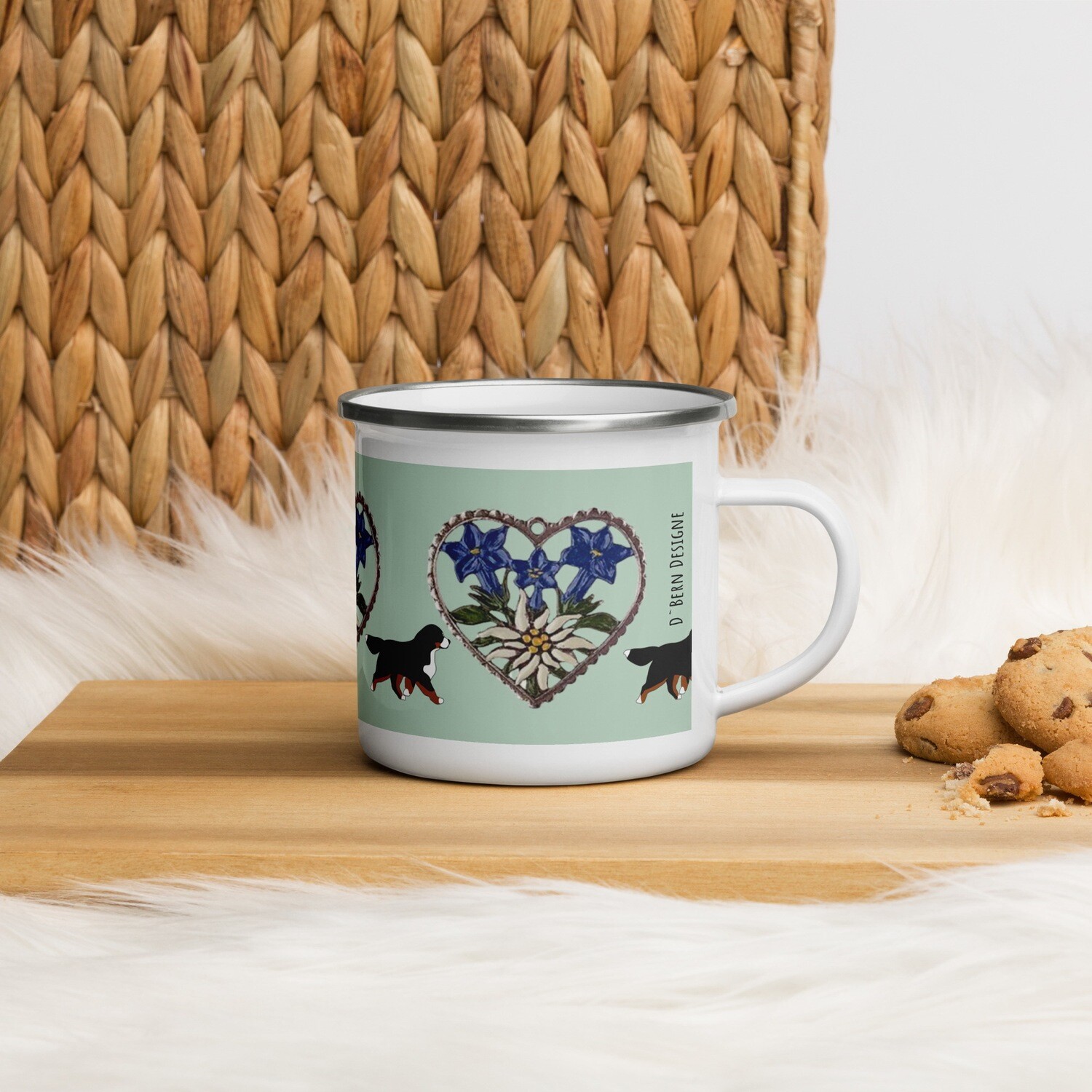 D`Bern Designe Enamel Mug Bern3