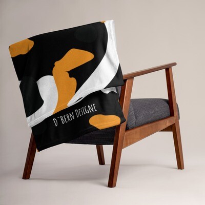 D`Bern Designe Throw Blanket D`Bern1