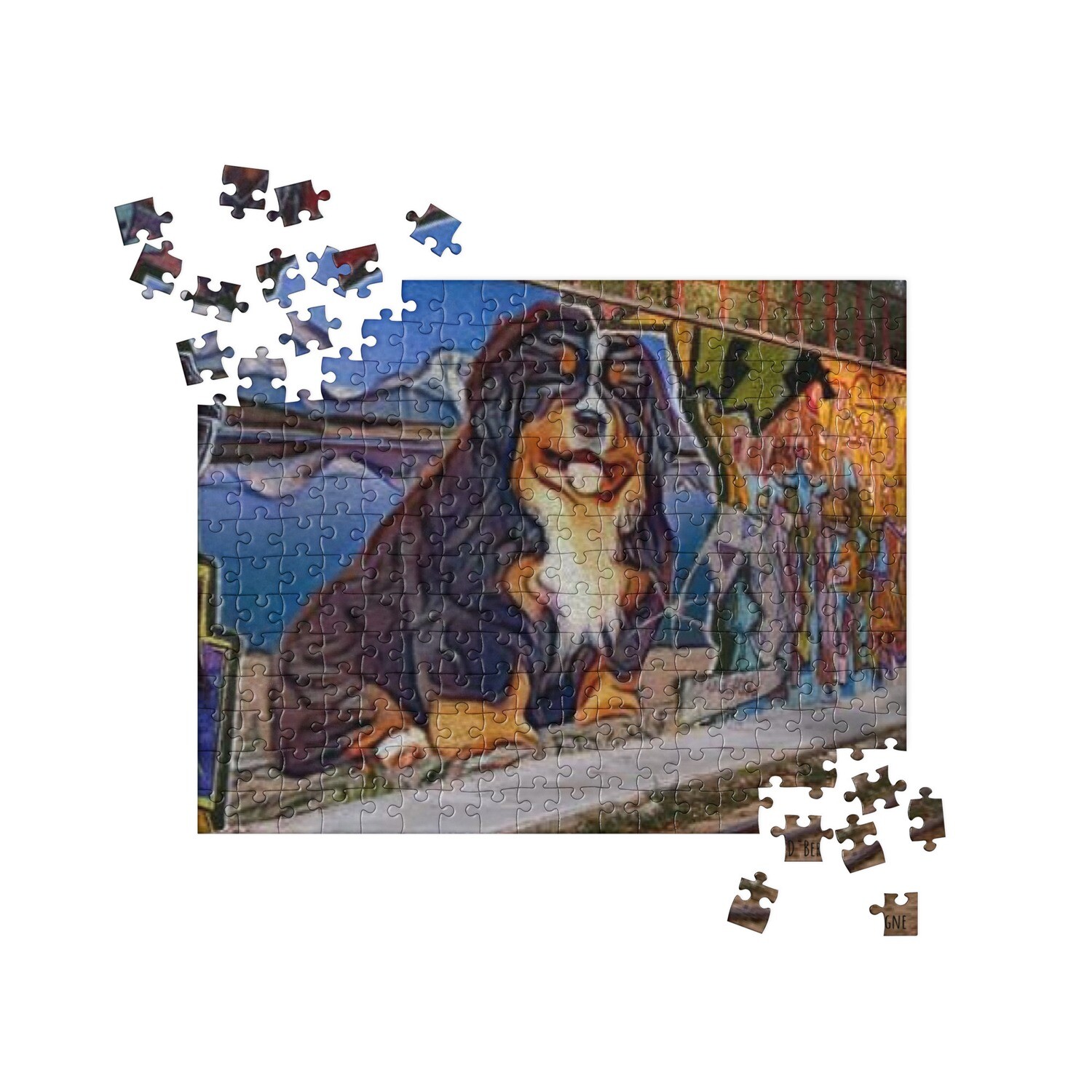 D&#39;Bern Designe  puzzle GrafitBern/ 2 sizes, Size: 252 pieces /only USA